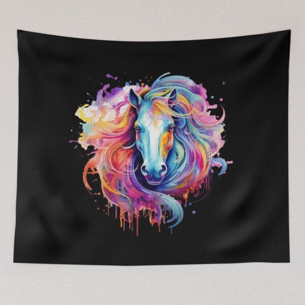 Item preview, Colorful Bright Horse designed and sold by neatdesignsbycm.