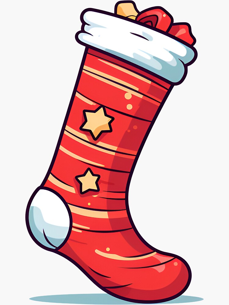 Hand drawn set of Cozy Christmas socks for gifts on white background. Happy  Holidays greeting card. Funny cartoon drawing and text. Vector art  illustration:: tasmeemME.com