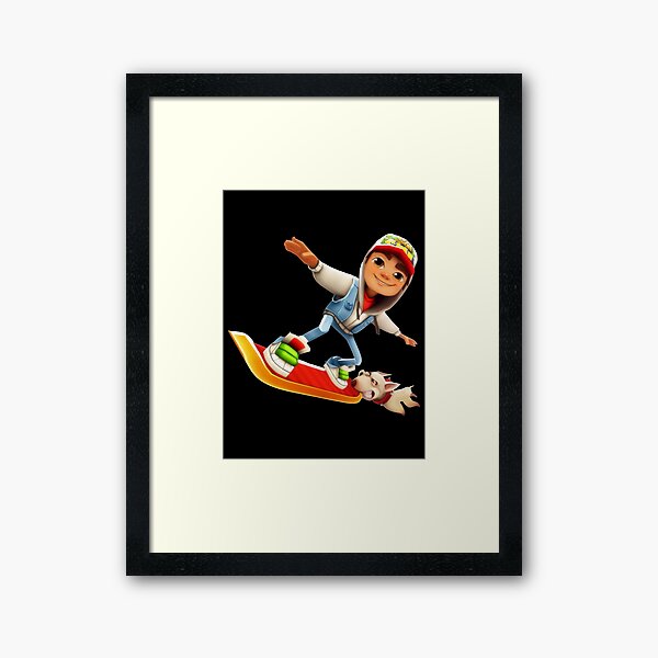 Game Subway Surfer 1 Vintage Art Canvas Poster Wall Art Decor Picture  Painting for Living Room Bedroom Decoration 30×45cm Frame: : Home  & Kitchen