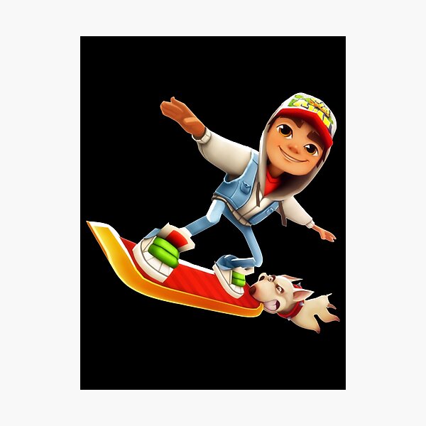 New Subway Surfers Collectible 2 Mini Figures Skating Jake With Lit  Sticker