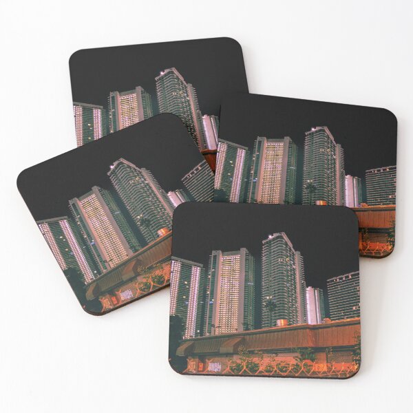 Item preview, Downtown cityscape fenced in  designed and sold by MPixtures.