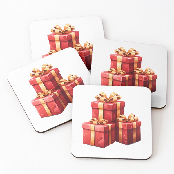 Item preview, Cartoon Style Christmas Gifts Painting Drawing Logo Sticker, wall arts, Art Prints and More designed and sold by Kevin Lou.