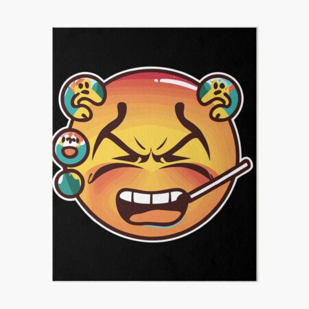 Cursed Emojis Pack Art Board Print for Sale by Kaito Designs