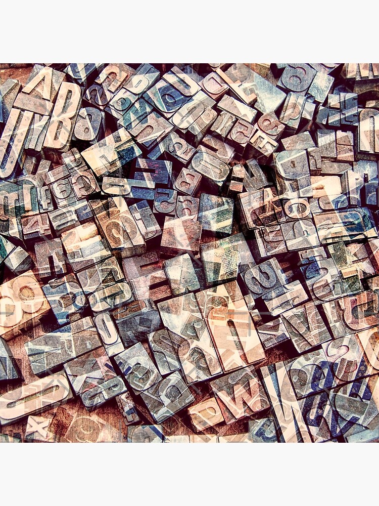 Layers of Letters by perkinsdesigns