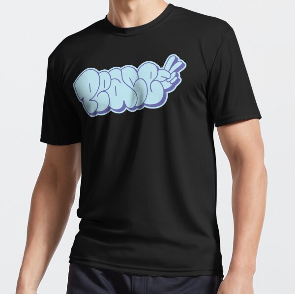 PEACE - Graffiti Throw Active | Up Bubble Sale dariusone T-Shirt by Redbubble for Letters