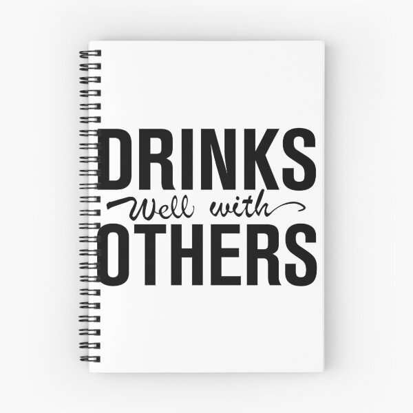 Item preview, Drinks Well With Others Party Time designed and sold by aandecreative.