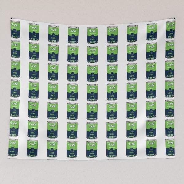 Item preview, Seattle Seahawks Soup Can designed and sold by John Abernathy.