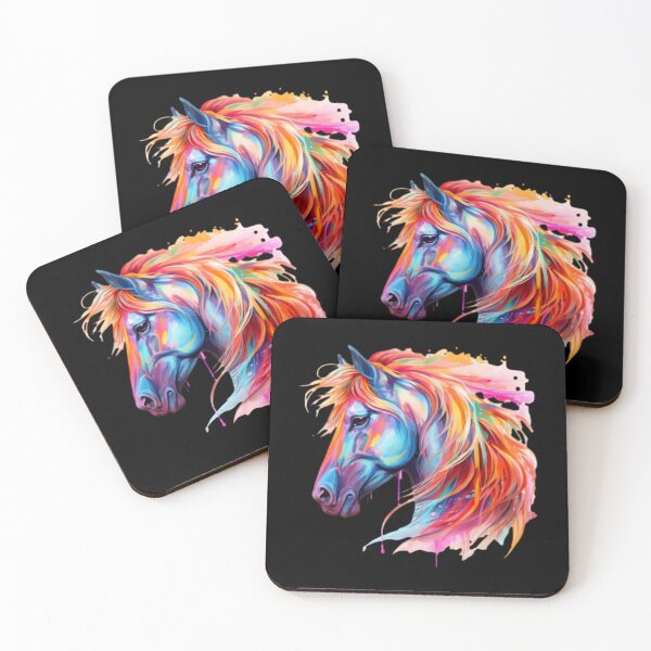 Item preview, Colorful Bright Beautiful Horse designed and sold by neatdesignsbycm.