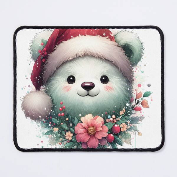 Item preview, teddy bear santa designed and sold by Spirit of Siam.