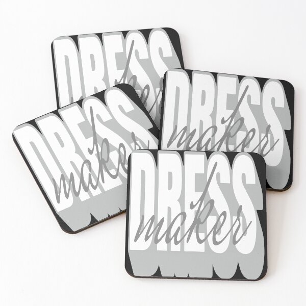 Item preview, Dressmaker gift fashion designer lettering designed and sold by MetalicBabe.