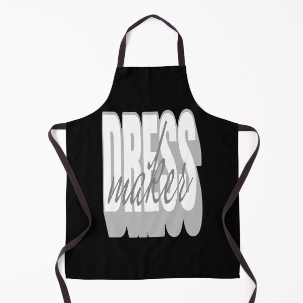 Item preview, Dressmaker gift fashion designer lettering designed and sold by MetalicBabe.