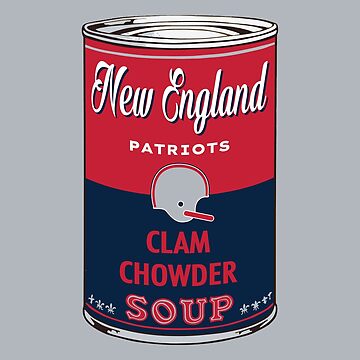 Artwork thumbnail, New England Patriots Soup Can by John Abernathy