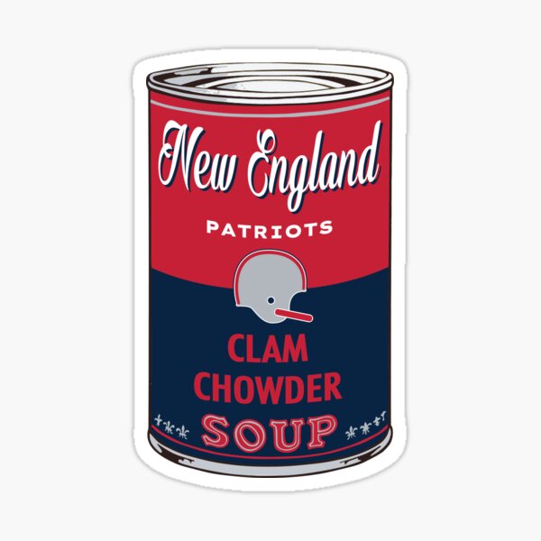 Item preview, New England Patriots Soup Can designed and sold by John Abernathy.