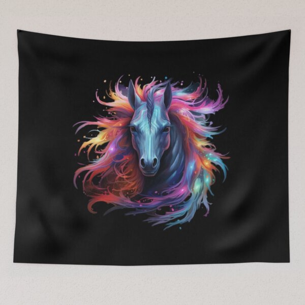 Item preview, Colorful Bright Beautiful Horse designed and sold by neatdesignsbycm.