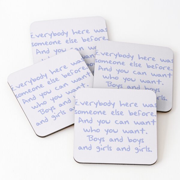 Item preview, everybody here was someone else before. And you can want who you want. Boys and boys and girls and girls designed and sold by DelfisArt.