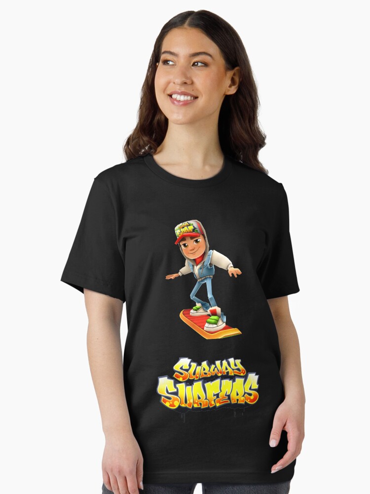 SUPERSUB ♥ Doodle Swayber Short Sleeve T-Shirt Amazon.com: Subway Surfers | Street Art T-Shirt for Men