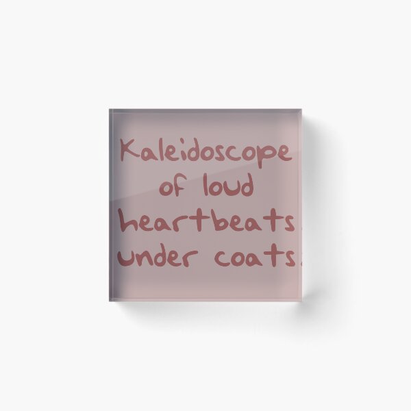 Item preview, kaleidoscope of loud heartbeats under coats designed and sold by DelfisArt.
