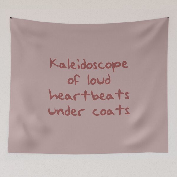 Item preview, kaleidoscope of loud heartbeats under coats designed and sold by DelfisArt.