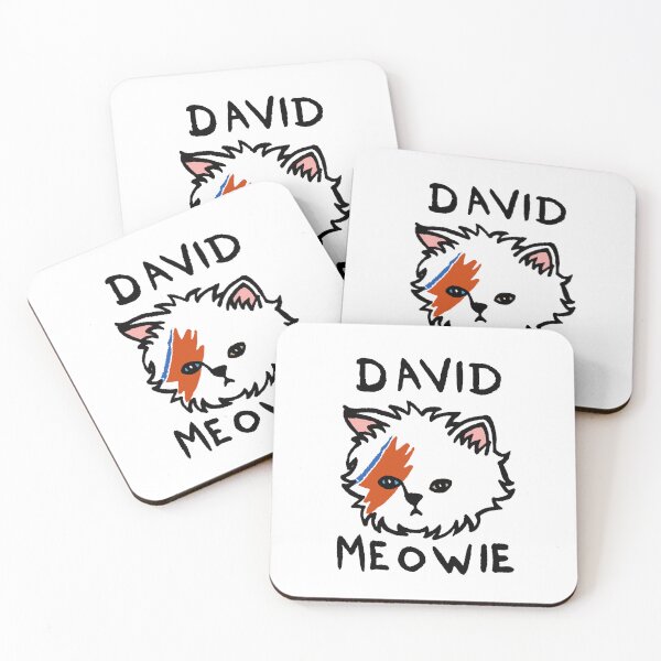 Item preview, David Meowie  designed and sold by Corinne Alexa Jackson.