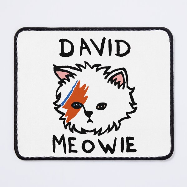Item preview, David Meowie designed and sold by Corinne Alexa Jackson.