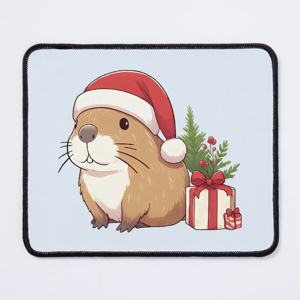 Item preview, Christmas Capybara Santa designed and sold by KAI-Studio.