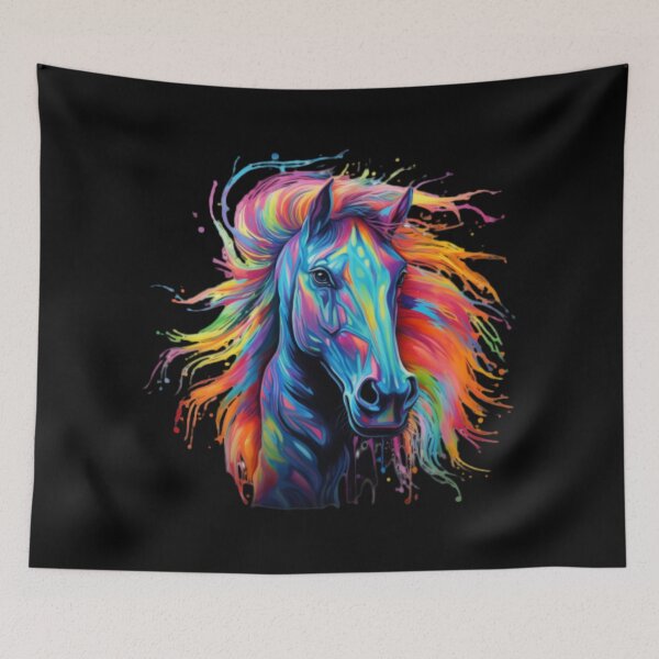 Item preview, Colorful Bright Beautiful Horse designed and sold by neatdesignsbycm.