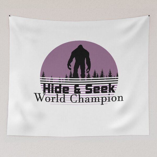 Item preview, Hide and Seek Bigfoot  designed and sold by GreenGuyTees.