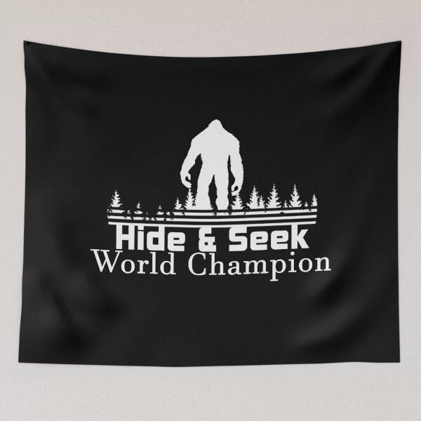 Item preview, Undefeated Hide & Seek World Champion Sasquatch  designed and sold by GreenGuyTees.