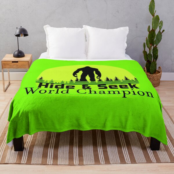 Item preview, Sasquatch Hide & Seek World Champion  designed and sold by GreenGuyTees.