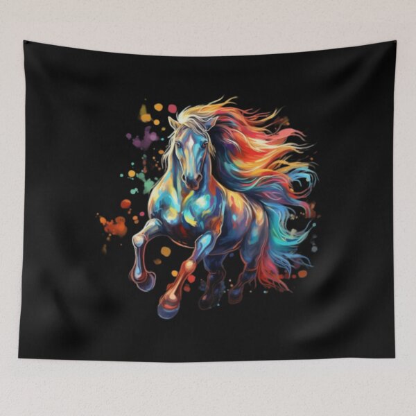 Item preview, Colorful Bright Beautiful Horse designed and sold by neatdesignsbycm.
