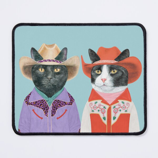 Item preview, Carnival Cats - Black Cat & Tuxedo Cat designed and sold by AnimalCrew.