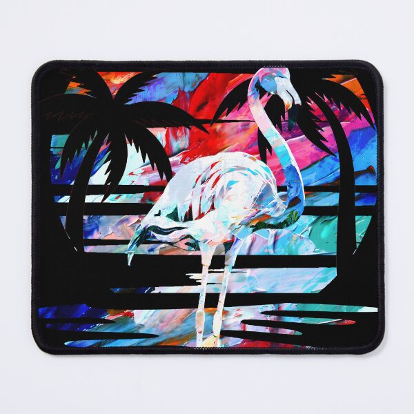 Item preview, Flamingo : Abstract Painting designed and sold by ratchawoot.