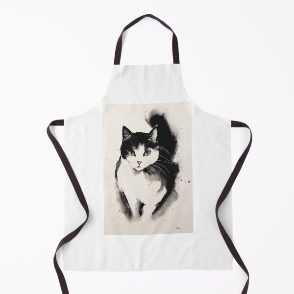 Item preview, Minimalist Cat's Tranquility designed and sold by Mechanical-Artt.