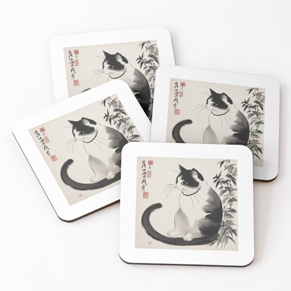 Item preview, Delicate Sumi-e Charm designed and sold by Mechanical-Artt.