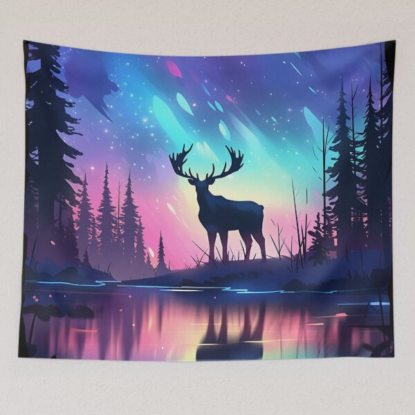 Item preview, Alaska Nothern Lights Wildlife  designed and sold by trajeado14.