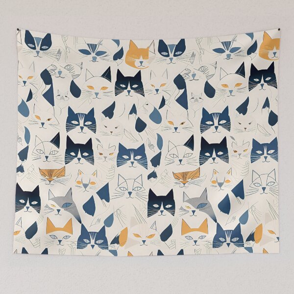 Item preview, Cat pattern designed and sold by TK-Hades.