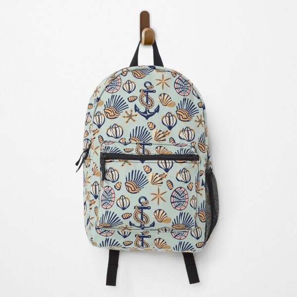 Item preview, Nautical Vibes - Anchors, waves, seashells, and sailor-inspired patterns for a coastal feel designed and sold by SeamlessBlend.