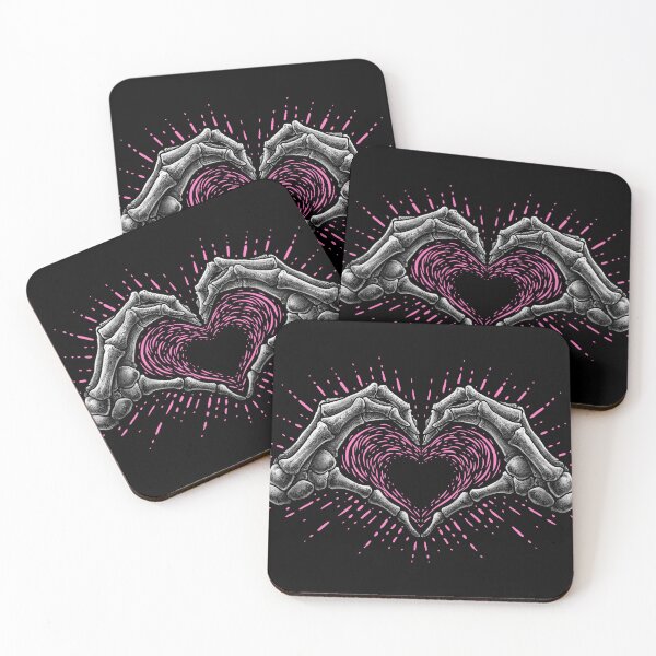 Item preview, Skeleton Heart Hand Sign designed and sold by lillyrise.