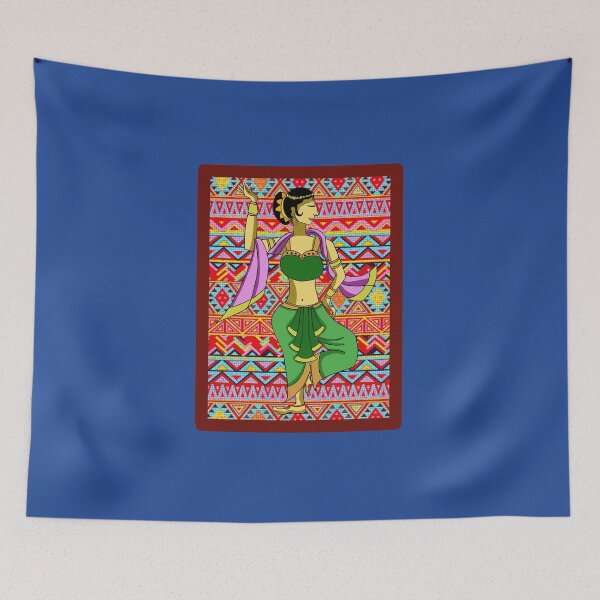 Item preview, indian traditional dance (Bharatnatyam) designed and sold by blastercreation.