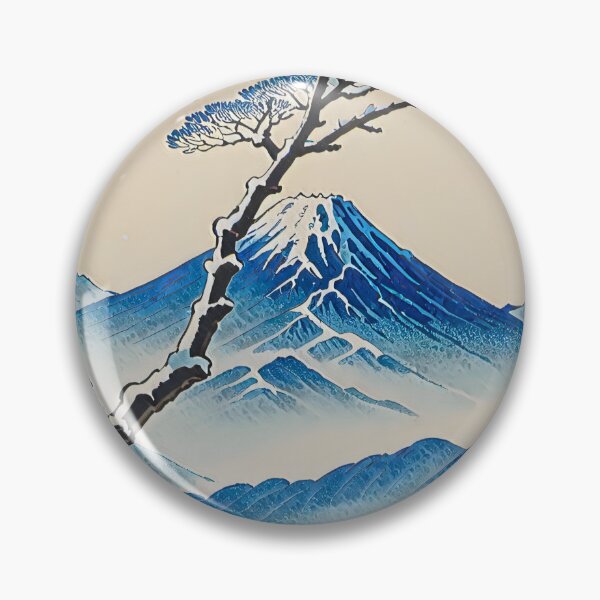 Item preview, Winter is Due - A Contemporary Ukiyo-e Nature Landscape designed and sold by Kijiermono.