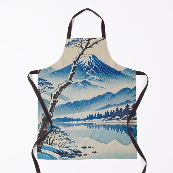 Item preview, Winter is Due - A Contemporary Ukiyo-e Nature Landscape designed and sold by Kijiermono.