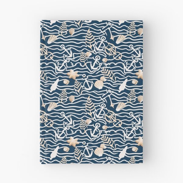 Item preview, Nautical Vibes - Anchors, waves, seashells, and sailor-inspired patterns for a coastal feel designed and sold by SeamlessBlend.