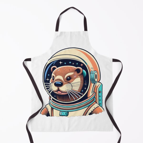 Item preview, Space otter astronaut designed and sold by PawelNature.