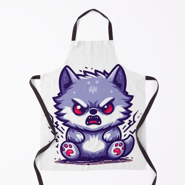 Item preview, angry wolf designed and sold by Animalia-.