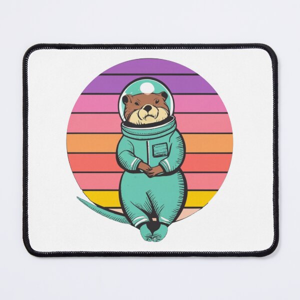 Item preview, Space otter astronaut designed and sold by PawelNature.