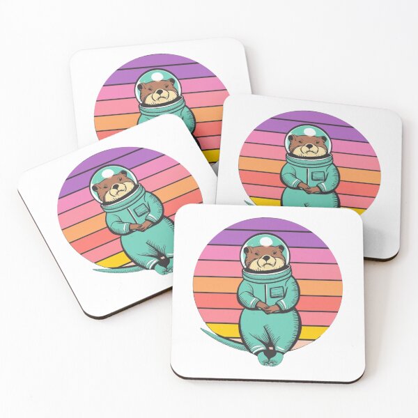 Item preview, Space otter astronaut  designed and sold by PawelNature.