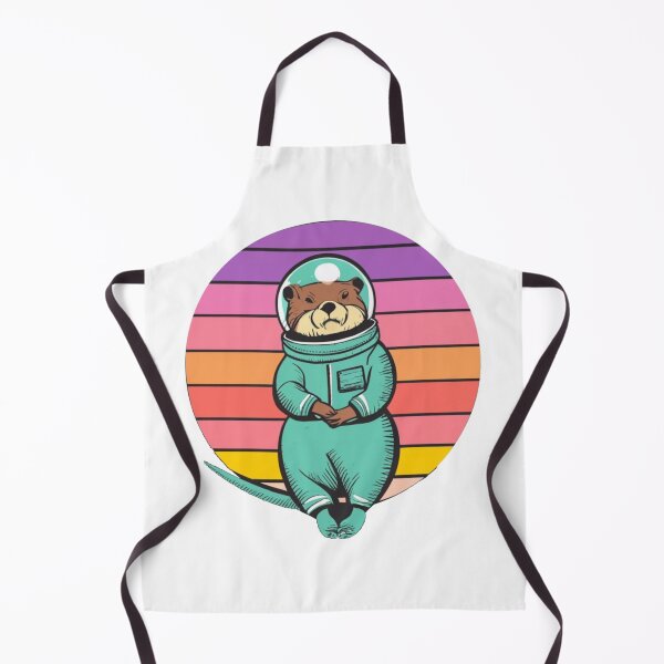 Item preview, Space otter astronaut designed and sold by PawelNature.