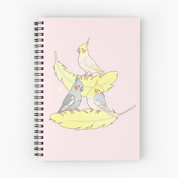 Item preview, cute cockatiel designed and sold by CuteBlueArt.