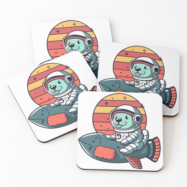 Item preview, Otter in spaceship designed and sold by PawelNature.