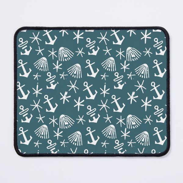 Item preview, Nautical Vibes - Anchors, waves, seashells, and sailor-inspired patterns for a coastal feel designed and sold by SeamlessBlend.